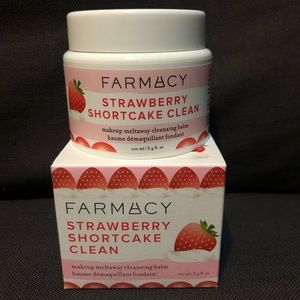 BNIB Farmacy limited edition Strawberry Shortcake Green Clean Cleansing Balm